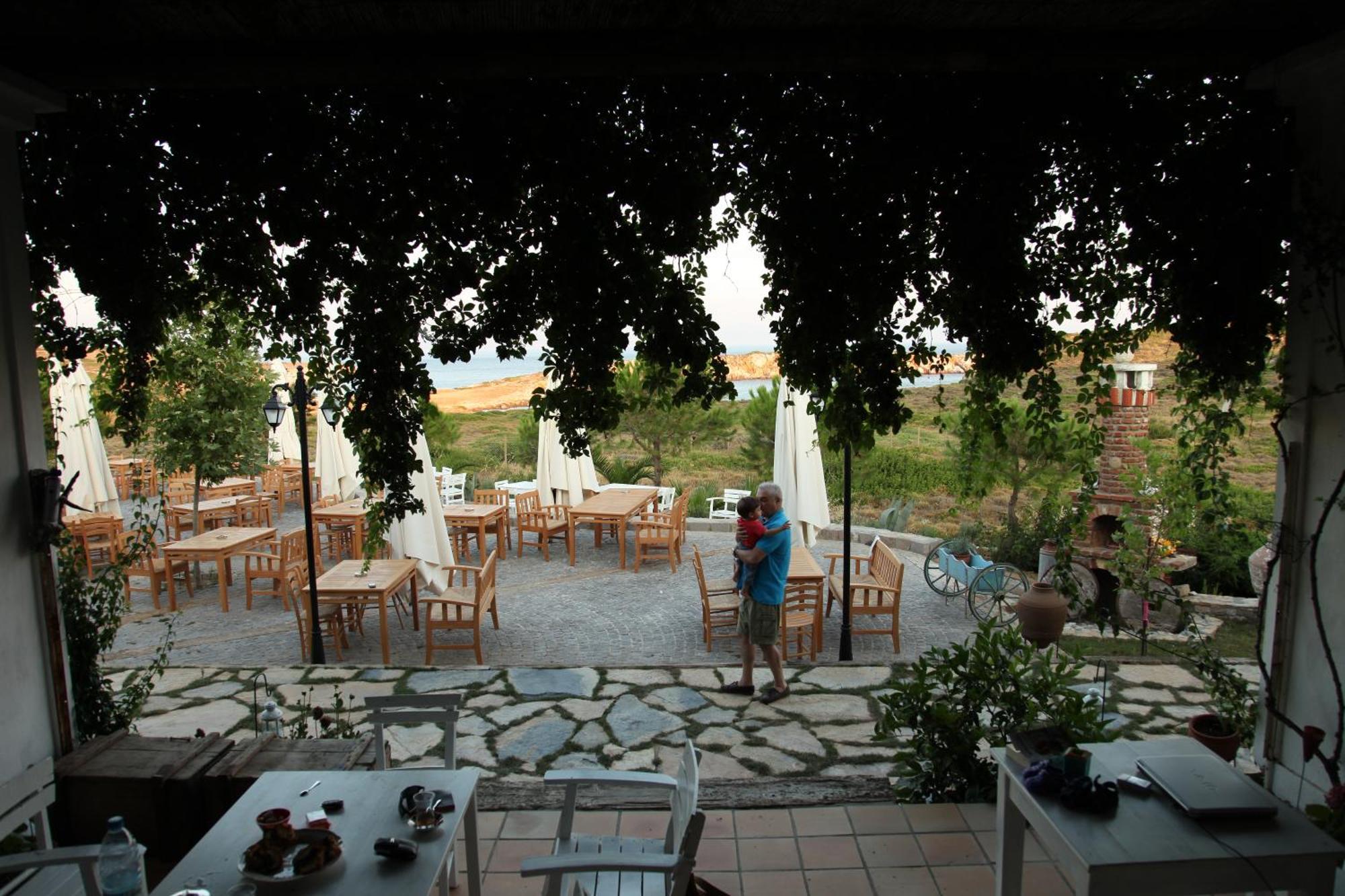 Akvaryum Hotel Bozcaada Eksteriør billede